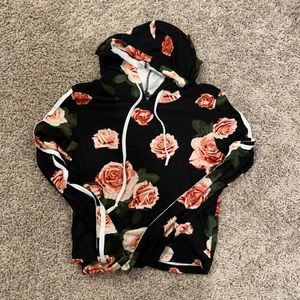 Floral hoodie